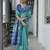 Women rama Art silk handloom saree