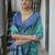 Women rama Art silk handloom saree