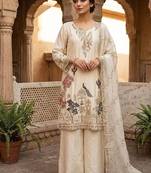 Embroidery Work Stylish Palazzo Suit Set Party Wear Suit Set With Dupatta