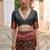 Women black Art silk handloom saree