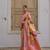 Women yellow Art silk handloom saree