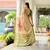 Women multicolor Art silk handloom saree