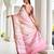 Women multicolor Art silk handloom saree