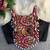 Black navratri special corset style mirror work blouse