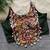 Green navratri special corset style mirror work blouse