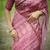 Women magenta art silk handloom saree