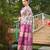 Women multicolor art silk handloom saree