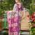 Women multicolor art silk handloom saree
