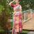 Women multicolor art silk handloom saree