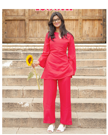 Cotton Co-ord Set with Pocket Pants 1
