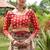 Women multicolor art silk handloom saree