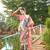 Women multicolor art silk handloom saree