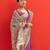 Women purple art silk handloom saree