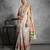 Women cream art silk handloom saree
