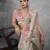 Women cream art silk handloom saree