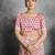 Women pink art silk handloom saree