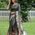 Women grey art silk handloom saree