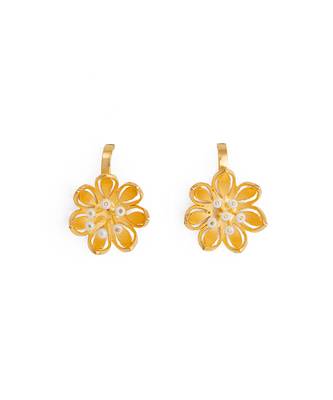 Golden flower ear climber 1
