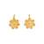 Golden flower ear climber