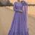 Lavender Colour Gown Suit Set Designer Anarkali Suit Set With Dupatta