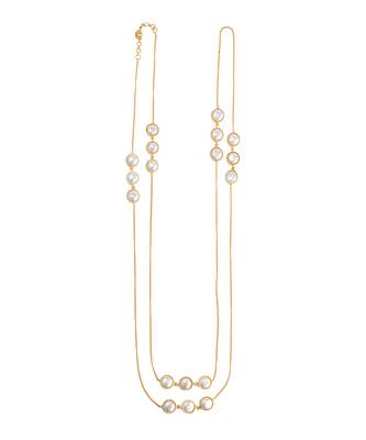Golden Baroque Pearl Waist Belt 1