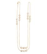 Golden Baroque Pearl Waist Belt