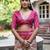 Women rani art silk handloom saree
