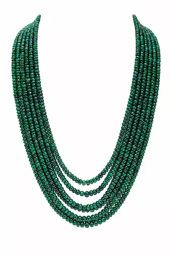  6 rows precious emeralds 