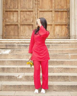 Cotton Co-ord Set with Pocket Pants 4