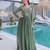 Pista silk readymade anarkali suit with embroidery & zari sequin  work