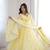 Yellow Anarkali Suit With Dupatta Elegant Design Suit Set With Dupatta