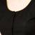 Black cotton front open non padded blouse