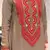Brown french crepe silk round neck kurta pant set for women | readymade suit