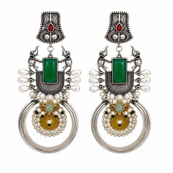 The regal elephant fusion earrings 2