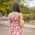 Corset Back Digital Print Cotton Short Kurti