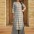 Grey heavy digital printed rayon  palazzo
