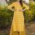 Yellow heavy digital printed rayon  palazzo