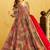 Multicolor heavy digital printed heavy rayon anarkali suits