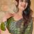 Green heavy digital printed heavy rayon anarkali suits