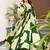 Green heavy digital printed heavy rayon  gown style