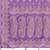 Purple satin silk blend woven saree with silver zari border & blouse