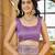 Purple silk blend woven saree with rich silver zari border & blouse
