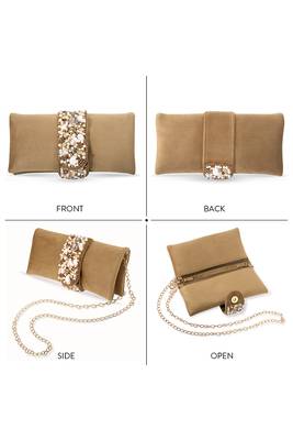 indian  gift for women evening bag clutch ethnic bride purse with drawstring 5