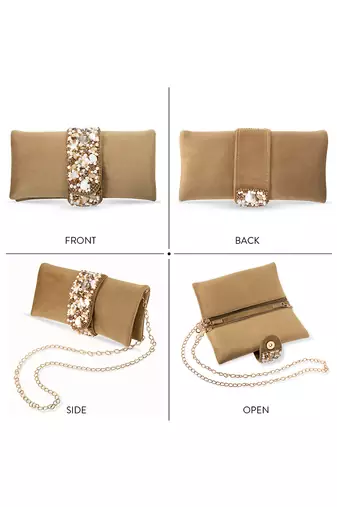 indian  gift for women evening bag clutch ethnic bride purse with drawstring