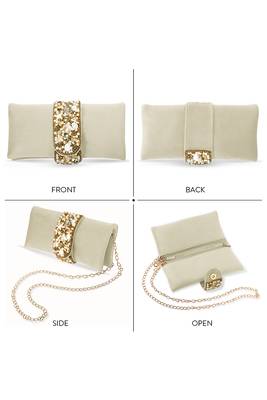 indian  gift for women evening bag clutch ethnic bride purse with drawstring 4