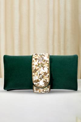 green clutch purses gift for women handmade evening bag stylish bridal fashion sling clutch bag 1