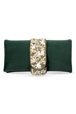 green clutch purses gift for women handmade evening bag stylish bridal fashion sling clutch bag 4