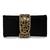 black clutch purses gift for women handmade evening sling handbag stylish bridal fashion clutch bag