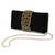 black clutch purses gift for women handmade evening sling handbag stylish bridal fashion clutch bag