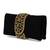 black clutch purses gift for women handmade evening sling handbag stylish bridal fashion clutch bag